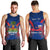 Personalised Haiti Independence Day Men Tank Top Ayiti 220th Anniversary With Dashiki Pattern - Wonder Print Shop