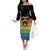 Free To Be Sydney Mardi Gras Off The Shoulder Long Sleeve Dress Legacy Of Love - Wonder Print Shop