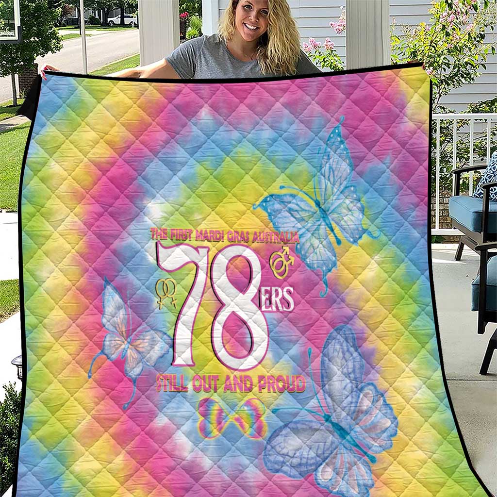 First Sydney Madri Gras Australia Quilt 78ers Still Out And Proud - Wonder Print Shop