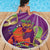 Mardi Gras 2025 Beach Blanket Funny Jester Lobster With Beads