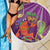 Mardi Gras 2025 Beach Blanket Funny Jester Lobster With Beads