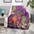 Mardi Gras 2025 Blanket Funny Jester Lobster With Beads