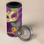 Mardi Gras 2025 4 in 1 Can Cooler Tumbler Funny Jester Lobster With Beads