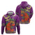 Mardi Gras 2025 Hoodie Funny Jester Lobster With Beads