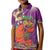 Mardi Gras 2025 Kid Polo Shirt Funny Jester Lobster With Beads