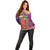 Mardi Gras 2025 Off Shoulder Sweater Funny Jester Lobster With Beads - Wonder Print Shop