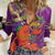 Mardi Gras 2025 Women Casual Shirt Funny Jester Lobster With Beads - Wonder Print Shop