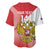 Custom Russia Volleyball Baseball Jersey Reds Caesar Land Dynamic Style