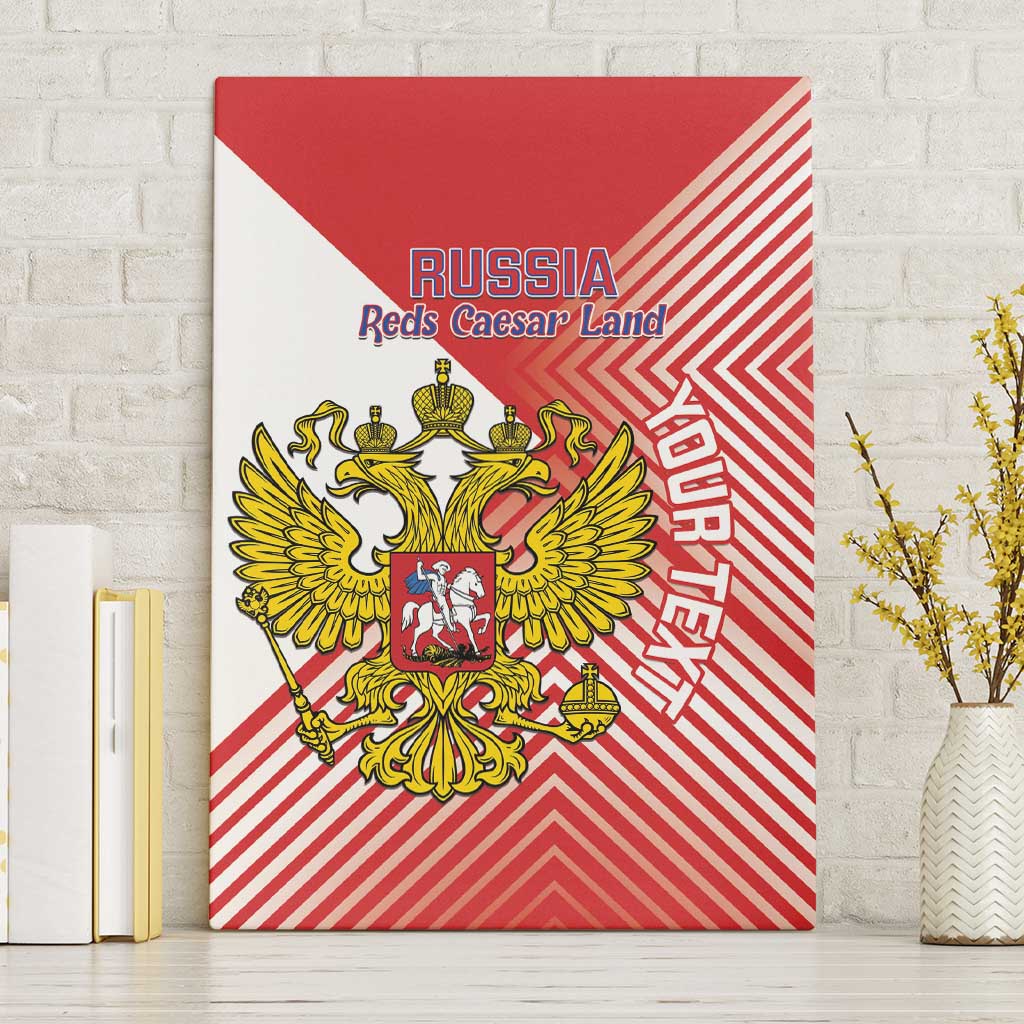 Custom Russia Volleyball Canvas Wall Art Reds Caesar Land Dynamic Style