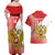 Custom Russia Volleyball Couples Matching Off Shoulder Maxi Dress and Hawaiian Shirt Reds Caesar Land Dynamic Style