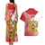 Custom Russia Volleyball Couples Matching Tank Maxi Dress and Hawaiian Shirt Reds Caesar Land Dynamic Style