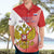 Custom Russia Volleyball Hawaiian Shirt Reds Caesar Land Dynamic Style