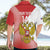 Custom Russia Volleyball Hawaiian Shirt Reds Caesar Land Dynamic Style