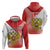 Custom Russia Volleyball Hoodie Reds Caesar Land Dynamic Style