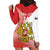 Custom Russia Volleyball Hoodie Dress Reds Caesar Land Dynamic Style