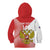 Custom Russia Volleyball Kid Hoodie Reds Caesar Land Dynamic Style