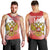 Custom Russia Volleyball Men Tank Top Reds Caesar Land Dynamic Style