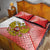 Custom Russia Volleyball Quilt Bed Set Reds Caesar Land Dynamic Style