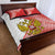 Custom Russia Volleyball Quilt Bed Set Reds Caesar Land Dynamic Style