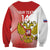 Custom Russia Volleyball Sweatshirt Reds Caesar Land Dynamic Style