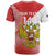 Custom Russia Volleyball T Shirt Reds Caesar Land Dynamic Style