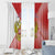 Custom Russia Volleyball Window Curtain Reds Caesar Land Dynamic Style