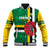 Custom Dominica Football Baseball Jacket 2025 Go Dominik