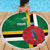 Custom Dominica Football Beach Blanket 2025 Go Dominik