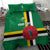 Custom Dominica Football Bedding Set 2025 Go Dominik