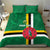 Custom Dominica Football Bedding Set 2025 Go Dominik