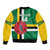 Custom Dominica Football Bomber Jacket 2025 Go Dominik