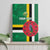 Custom Dominica Football Canvas Wall Art 2025 Go Dominik