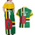 Custom Dominica Football Couples Matching Off Shoulder Maxi Dress and Hawaiian Shirt 2025 Go Dominik