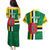 Custom Dominica Football Couples Matching Puletasi and Hawaiian Shirt 2025 Go Dominik