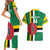 Custom Dominica Football Couples Matching Short Sleeve Bodycon Dress and Hawaiian Shirt 2025 Go Dominik