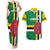 Custom Dominica Football Couples Matching Tank Maxi Dress and Hawaiian Shirt 2025 Go Dominik