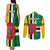 Custom Dominica Football Couples Matching Tank Maxi Dress and Long Sleeve Button Shirt 2025 Go Dominik