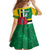 Custom Dominica Football Family Matching Long Sleeve Bodycon Dress and Hawaiian Shirt 2025 Go Dominik