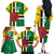 Custom Dominica Football Family Matching Off The Shoulder Long Sleeve Dress and Hawaiian Shirt 2025 Go Dominik