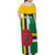 Custom Dominica Football Family Matching Off Shoulder Maxi Dress and Hawaiian Shirt 2025 Go Dominik