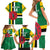 Custom Dominica Football Family Matching Short Sleeve Bodycon Dress and Hawaiian Shirt 2025 Go Dominik