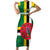 Custom Dominica Football Family Matching Short Sleeve Bodycon Dress and Hawaiian Shirt 2025 Go Dominik