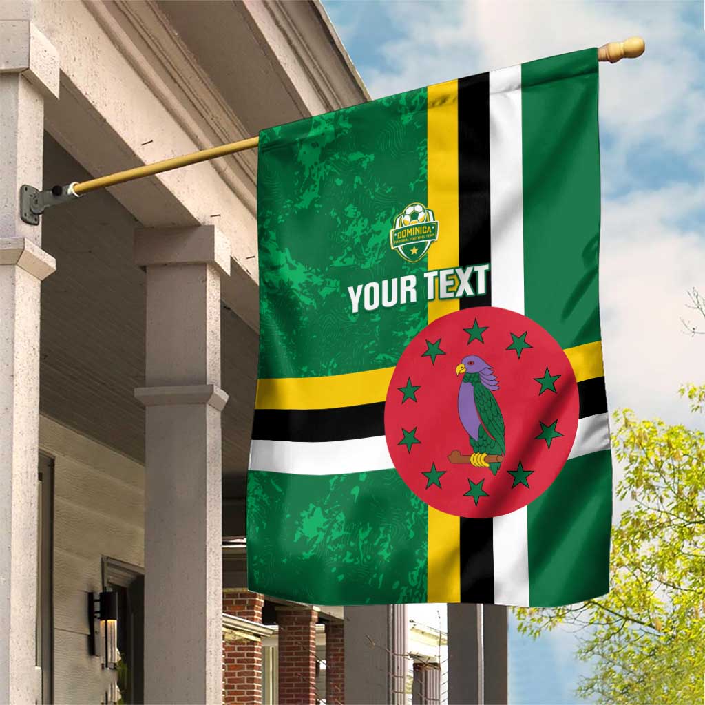 Custom Dominica Football Garden Flag 2025 Go Dominik