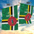 Custom Dominica Football Garden Flag 2025 Go Dominik