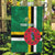 Custom Dominica Football Garden Flag 2025 Go Dominik