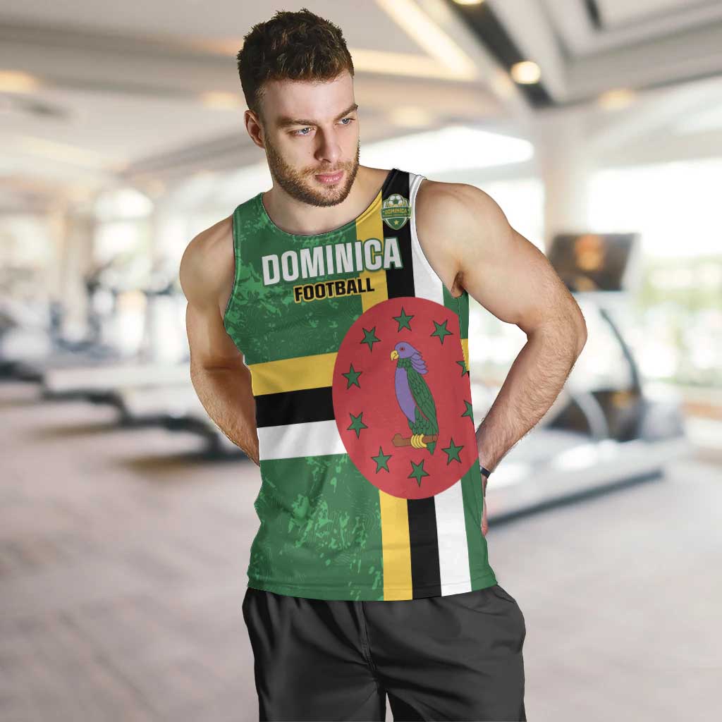 Custom Dominica Football Men Tank Top 2025 Go Dominik