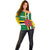 Custom Dominica Football Off Shoulder Sweater 2025 Go Dominik