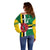 Custom Dominica Football Off Shoulder Sweater 2025 Go Dominik