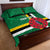 Custom Dominica Football Quilt Bed Set 2025 Go Dominik