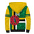 Custom Dominica Football Sherpa Hoodie 2025 Go Dominik